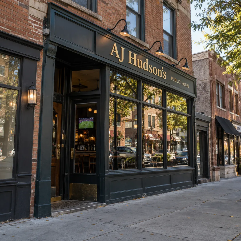 AJ Hudson's exterior